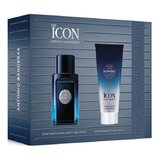 Antonio Banderas The Icon Darilni set, Eau de toilette 50ml + Aftershave balm 75ml