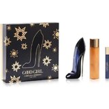 Carolina Herrera Good Girl Darilni set, Parfumska voda 80ml + Olje za telo 100ml + Roll-on 10ml
