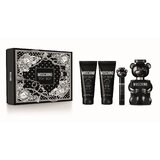 Moschino Toy Boy Darilni set, Parfumska voda 100ml + Parfumska voda 10ml + Gel za prhanje 100ml + Balzam po britju 100ml