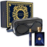 Versace Dylan Blue Darilni set, Toaletna voda 100ml + Toaletna voda 10ml + Deodorant Stick 75ml Darilni set 2020 Toaletna voda 100ml + Toaletna voda 10ml + Cosmetic Bag