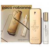 Paco Rabanne 1 Million Darilni set, Toaletna voda 50ml + Gel za prhanje 100ml Darilni set 2020 Toaletna voda 100ml + Toaletna voda 20ml (Traveler exclusive)