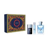 Versace Versace pour Homme Darilni set, toaletna voda 100 ml + toaletna voda 10 ml + dezodorant 75 ml Darilni set 2020 toaletna voda 100 ml + toaletna voda 10 ml + deodorant 75 ml