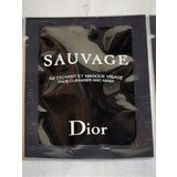 Christian Dior Sauvage - čistilna maska ​​in gel 2in1