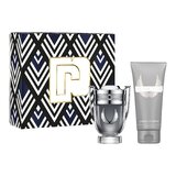 Paco Rabanne Invictus Platinum Darilni set, Parfumska voda 50 ml + Gel za prhanje 100 ml