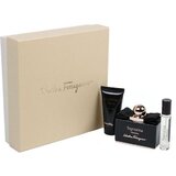 Salvatore Ferragamo Signorina Misteriosa Darilni set, Parfumska voda 100ml + Losjon za telo 50ml + Parfumska voda 10ml 