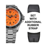 Traser H3 109379 P67 T25 SuperSub set orange 46 mm diver 50ATM