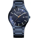 Bering 15239-797 Titanium Solar 39mm 10ATM