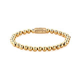 Rebel & Rose Bracelet Yellow Gold Only RR-60046-G-M Unisex