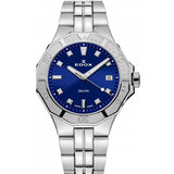 Edox 53020-3M-BUN Delfin Diver Ladies Watch 38mm 20ATM