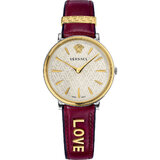 Versace VBP020017 V-Circle Ladies Watch 38mm 5ATM