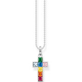 Thomas Sabo KE2166-477-7 Cross Ladies Necklace, adjustable