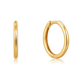 ANIA HAIE Creoles Huggie Hoop Gold 14K EAU001-07YG