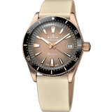 Edox 80131-37RNC-VDBEI Skydiver Automatic + 2nd strap Ladies Watch 38mm 30ATM