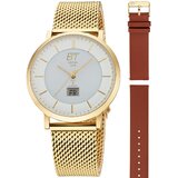 ETT Eco Tech Time EGS-11623-11MS Mens Watch Atacama Solar Radio Controlled 40mm 5ATM