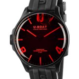 U-Boat 8466/C Darkmoon Red IPB 44mm 5ATM