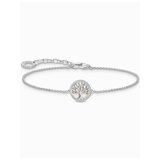 Thomas Sabo A2160-007-21-L19V Silver bracelet w. tree of love pendant