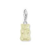 Thomas Sabo 2187-017-14 White Charm Goldbears Pendant Silver 