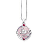 Thomas Sabo PE959-340-9 Silver pendant w. pink enamel 