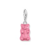Thomas Sabo 2193-017-9 Silver Charm Gold Bears Pendant in Pink Ladies
