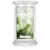 Kringle Candle Balsam Fir velika dišeča sveča z 2 stenjema (624 g)