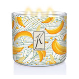 Kringle Candle TUMBLER Banana's Foster 3-wick dišeča sveča (411 g)