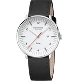 Mondaine MLE.41910.LBV Mens Watch Doppio Solar 41mm 5ATM 