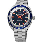 Edox 80128-3BUM-BUIO Hydro-Sub Automatic Mens Watch Chronometer 42mm 30ATM