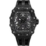 Tsar Bomba TB8207CF-01 Mens Watch Elementar Carbon Fiber Automatic 44mm 5ATM 