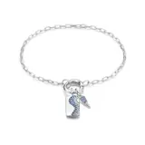 Ania Haie BST048-02 Bracelet Ocean Wave + 2-Charms Set