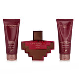 Afnan Ornament Purple Allure Darilni set Parfumovaná voda 100 ml + Gel za tuširanje 100 ml + Mleko za telo 100 ml