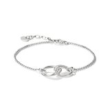 Thomas Sabo A2233-051-14-L19V Bracelet Together with White Cubic Zirconia, Adjustable