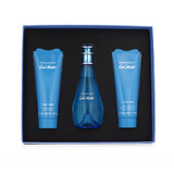 Davidoff Cool Water for Women Darilni set Toaletna voda 100 ml + Gel za tuširanje 75 ml + Mleko za telo 75 ml