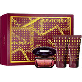 Versace Crystal Noir darilni set, toaletna voda 50 ml + losjon za telo 50 ml + gel za prhanje 50 ml