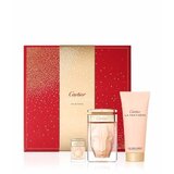 Cartier La Panthere darilni set, parfumska voda 75 ml + parfumska voda 6 ml + losjon za telo 100 ml