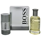 Hugo Boss No.6 Bottled darilni set, toaletna voda 100 ml + deodorant 75 ml (potovalni set)