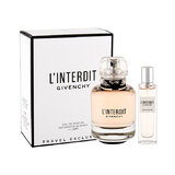 Givenchy L'Interdit darilni set, parfumska voda 80 ml + parfumska voda 12,5 ml (potovalni set)