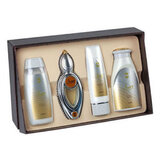 Ajmal Wisal Darilni set, parfumska voda 50 ml + losjon za telo 100 ml + gel za prhanje 200 ml + puder za telo 80 g