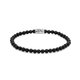 Rebel & Rose Bracelet Black Velvet RR-40107-S-S ladies
