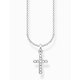 Thomas Sabo KE2069-051-14-L38V Silver necklace cross pavé 