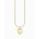 Thomas Sabo KE2234-413-39-L45V Gold-plated necklace w. heart pendant 