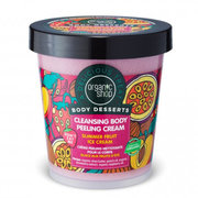 Tělo vý peeling Zmrzlina z letného ovocia ( Clean sing Body Peeling Cream) 450 ml
