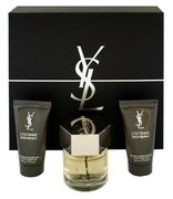 Yves Saint Laurent L'Homme darilni set, toaletna voda 60 ml + balzam za po britju 50 ml + gel za tuširanje 50 ml