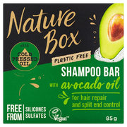 Solid Šampon for Hair Regeneration and Split End Control Avocado Oil (Šampon Bar) 85 g