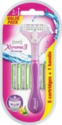 Wilkinson Xtreme3 Beauty Hybrid Shaving Machine for Women