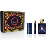 Versace Dylan Blue darilni set, toaletna voda 100 ml + toaletna voda 10 ml + deodorant 75 ml