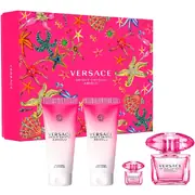 Versace Bright Crystal Absolu Darilni set, Parfumska voda 90 ml + Mleko za telo 100ml + Gel za prhanje 100ml + Parfumska voda 5ml