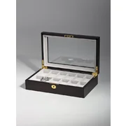 Rothenschild Watch Box RS-1087-12E for 12 Watches Ebony