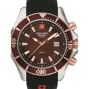 Swiss Alpine Military 7040.1856 men`s watch 44mm 10ATM