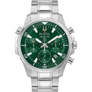 Bulova 96B396 Marine Star Mens Watch Chronograph 47mm 10ATM