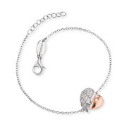Angelcaller Bracelet ERB-LILHEARTWING-BIR Heart Wings Ladies